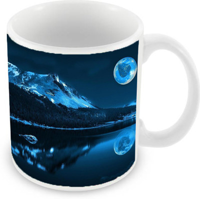 Sleep Nature's SN-MG-1606 Ceramic Mug(350 ml), Multicolor