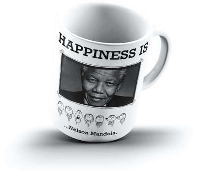 

Ucard Happiness Is1510 Bone China, Ceramic, Porcelain Mug(325 ml)
