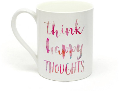 

Sowing Happiness PSMUG209 Ceramic Mug(350 ml), White