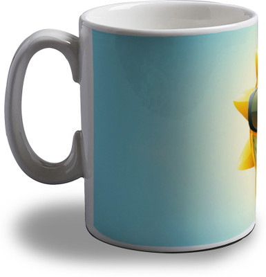 

Artifa Sun With Shades Porcelain, Ceramic Mug(350 ml), Multicolor