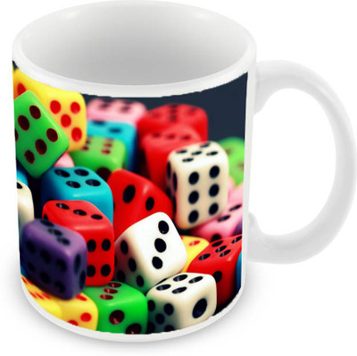 

Sleep Nature's SN-MG-168 Ceramic Mug(350 ml), Multicolor