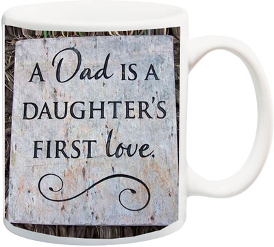 

ME&YOU Gift For Father/Daddy Ceramic Mug(325 ml), Multicolor