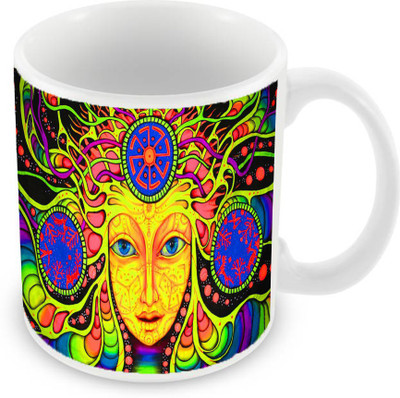 

Sleep Nature's SN-MG-371 Ceramic Mug(350 ml), Multicolor