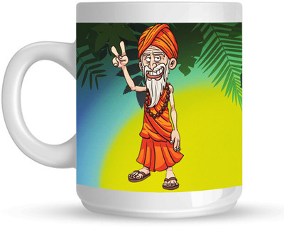 

HuppmeGift Sada Sexy Raho White Ceramic Mug(350 ml)