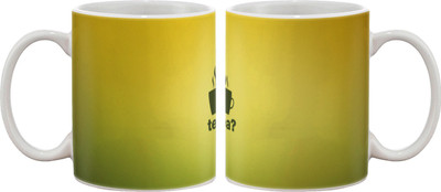 Artifa Tea? Ceramic, Porcelain Coffee Mug(350 ml)