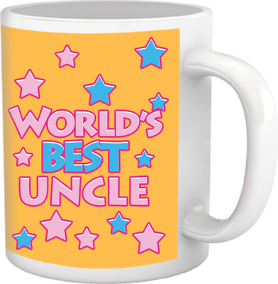41% OFF on Tied Ribbons World Best Uncle Ceramic Mug(350 ml)