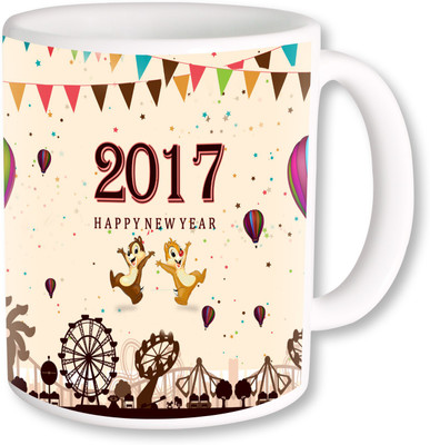 

Heyworlds new year gifts 0037 Ceramic Mug(325 ml), Multicolor