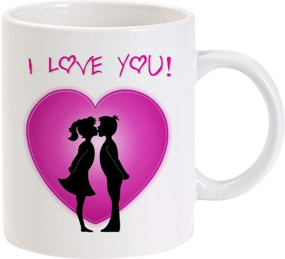 

Lolprint 40 Valentines Day Ceramic Mug(325 ml)