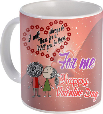 

SKY TRENDS Love Gifts For Your Special Valentine For Girlfriend Boyfriend Wounderful Wife Husband Friend Anniversary Birthday Design019 Ceramic Mug(325 ml), White