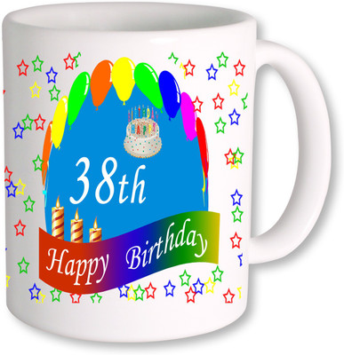 

PhotogiftsIndia Birthday Coffee 038 Ceramic Mug(325 ml), Multicolor