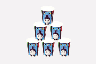 

Funcart Thomas & Friends Paper Mug(250 ml, Pack of 6), Multicolor