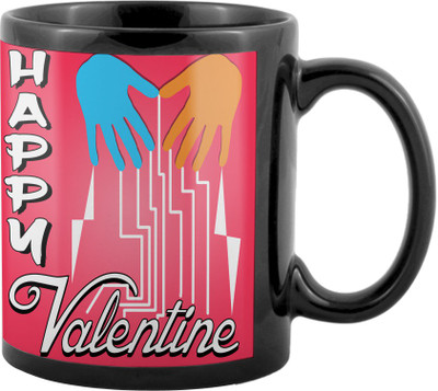

SKY TRENDS Valentine Gifts For Special Girlfriend,Boyfriend,Wife,Husband,design 89 Ceramic Mug(325 ml), Black