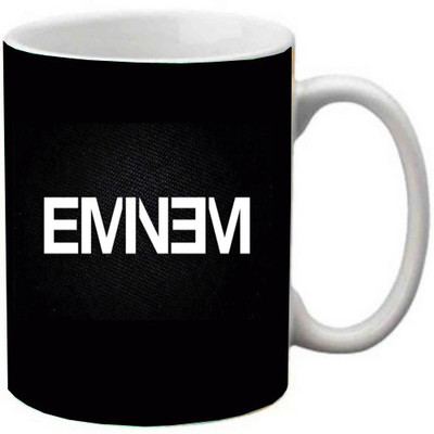 

Maison N Mode Emnem Coffee Ceramic Mug(330 ml), Multicolor