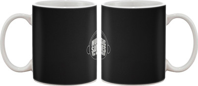 

Artifa Music Saves The World Porcelain, Ceramic Mug(350 ml), Multicolor