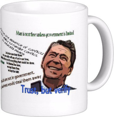 

Exoctic Silver Best Quoted Coffee 00086 Ceramic Mug(300 ml), Multicolor