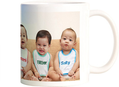 

Rangeele Inkers Sweet Sour Baby Ceramic Mug(300 ml), Multicolor