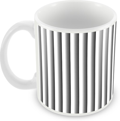 

Posterboy Grey lines Ceramic Mug(350 ml), Multicolor