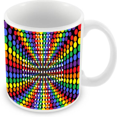 

Sleep Nature's SN-MG-172 Ceramic Mug(350 ml), Multicolor