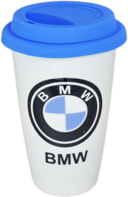 

Babysid Collections 400ML Porcelain Printed with Lid Porcelain Mug(400 ml), Multicolor