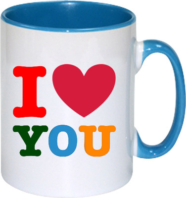 

Heyworlds i love you valentine day gifts 017 Ceramic Mug(325 ml), Multicolor