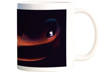 

Rangeele Inkers Ferrari Awesome Car Ceramic Mug(300 ml), Multicolor