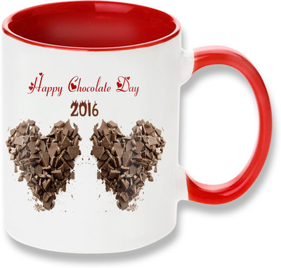 

PhotogiftsIndia happy chocolate day 001 Ceramic Mug(325 ml)