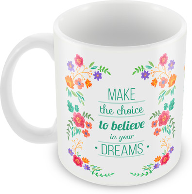 

Posterboy Dreams - Choice Ceramic Mug(350 ml), Multicolor