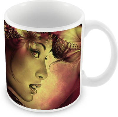 

Sleep Nature's SN-MG-2328 Ceramic Mug(350 ml), Multicolor