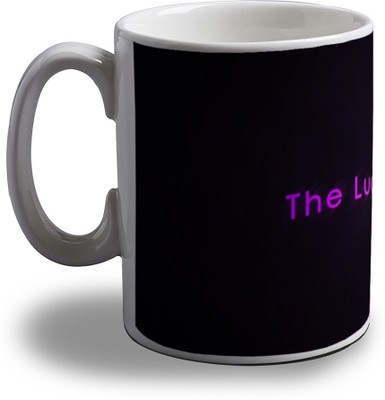 

Artifa The Lucky Number 7 Porcelain, Ceramic Mug(350 ml), Multicolor