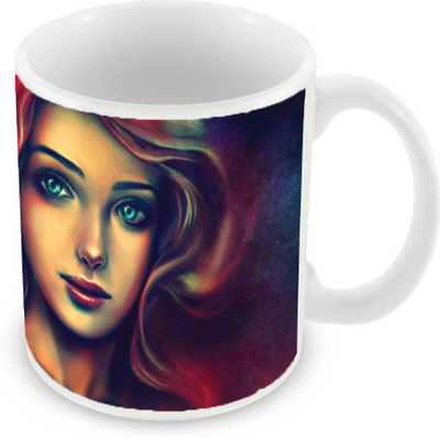 

Sleep Nature's SN-MG-1664 Ceramic Mug(350 ml), Multicolor