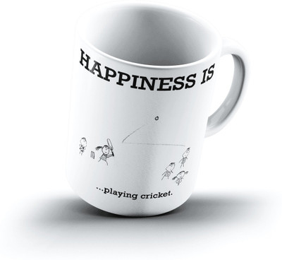 Ucard Happiness Is1862 Bone China, Ceramic, Porcelain Mug(325 ml)