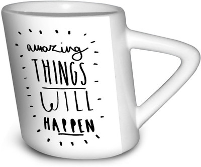 

Crackndeal SCM180 Ceramic Mug(350 ml), Black