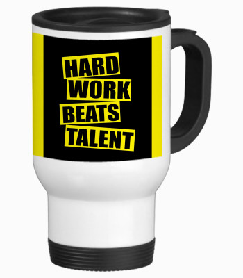 52% OFF on Tied Ribbons Beats Talent Travel For Friend Stainless Steel Mug(350 ml)