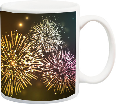 

ME&YOU New Year Special Gift for Parents,Friends,Relatives Ceramic Mug(325 ml), Multicolor