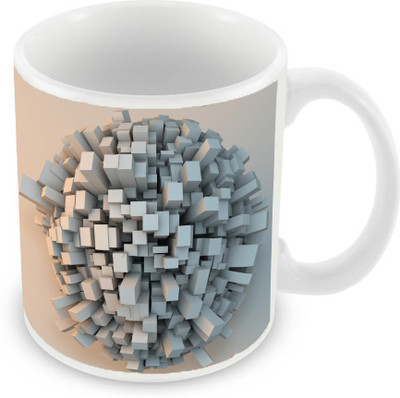 

Sleep Nature's SN-MG-2171 Ceramic Mug(350 ml), White