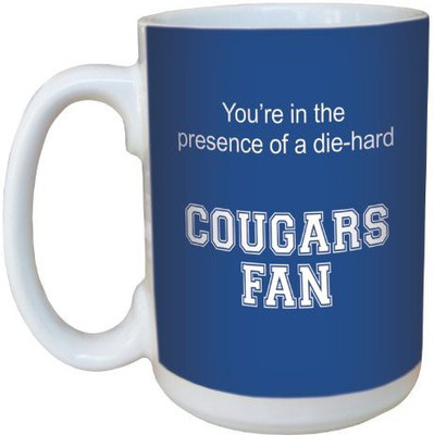 

Tree-Free Greetings Greetings lm44647 Cougars College Basketball Ceramic with Full-Sized Handle, 15-Ounce Ceramic Mug(60 ml), Multicolor