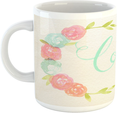 

Deeher Gifts Love -Design21 Ceramic Mug(330 ml), Multicolor