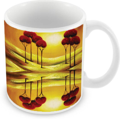 

Sleep Nature's SN-MG-1861 Ceramic Mug(350 ml), Multicolor