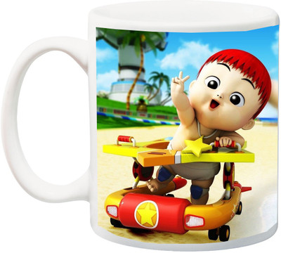 

ME&YOU Gift for Kids On Birthday Or Special Occasion Beautiful Printed Ceramic Mug(325 ml), Multicolor