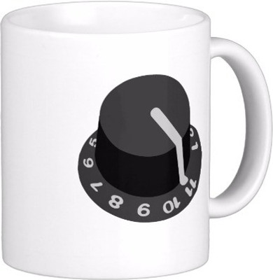 

Exoctic Silver Best Quoted Coffee 00102 Ceramic Mug(300 ml), Multicolor