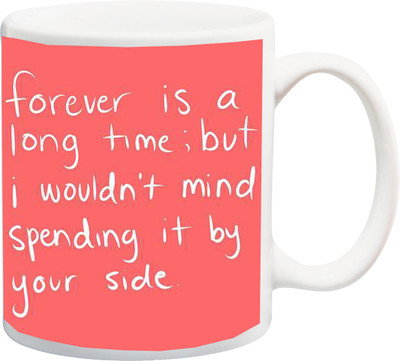 

ME&YOU Special Valentines Gifting Ceramic Mug(325 ml), Multicolor