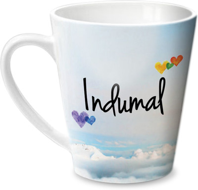 

Hot Muggs Simply Love You Indumal Conical Ceramic Mug(350 ml)