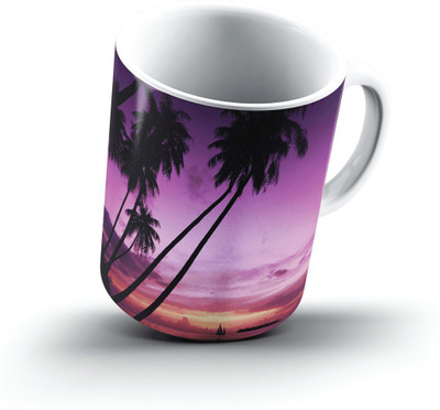 

Ucard Sailing In Paradise Tahiti French Polynesia2663 Bone China, Ceramic, Porcelain Mug(325 ml), Multicolor