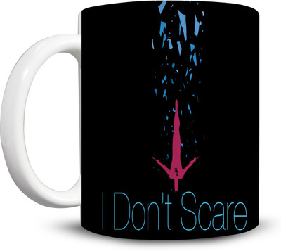 

Ackme Design Hollywood Tv Shows, I Don't Scare Ceramic Mug(325 ml), Multicolor