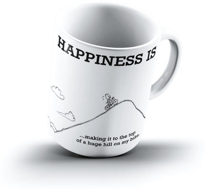 

Ucard Happiness Is1924 Bone China, Ceramic, Porcelain Mug(325 ml)