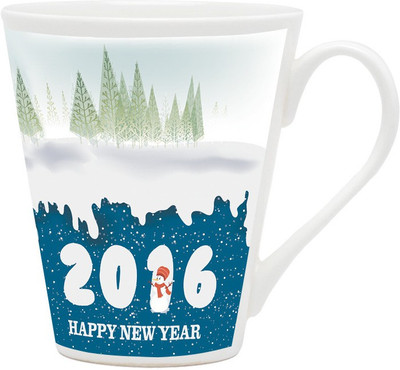 

Homesogood Heart Throbbing New Year Ceramic Mug(355 ml)