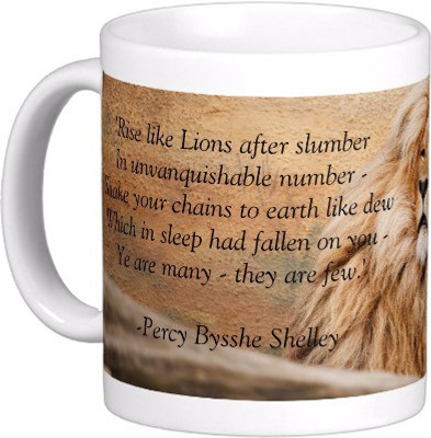 

Exoctic Silver All Occasion 0284 Ceramic Mug(300 ml), Multicolor