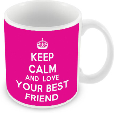 

Sleep Nature's SN-MG-1234 Ceramic Mug(350 ml), Pink