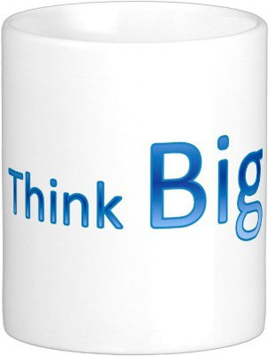

Exoctic Silver MUG157 Ceramic Mug(250 ml), White