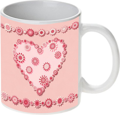 

Prithish Abstract Design 19 Ceramic Mug(330 ml), Multicolor